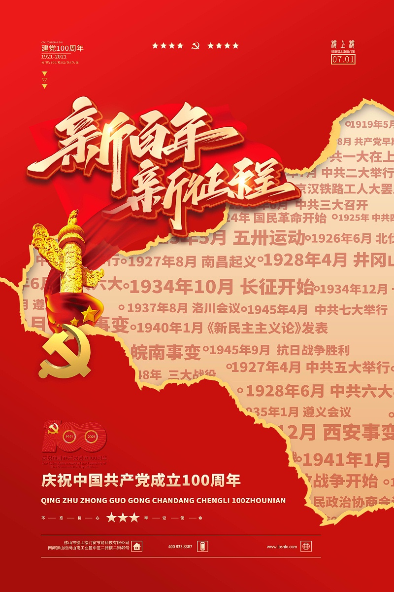 樓上樓|不忘初心,砥礪前行,慶祝建黨100周年！